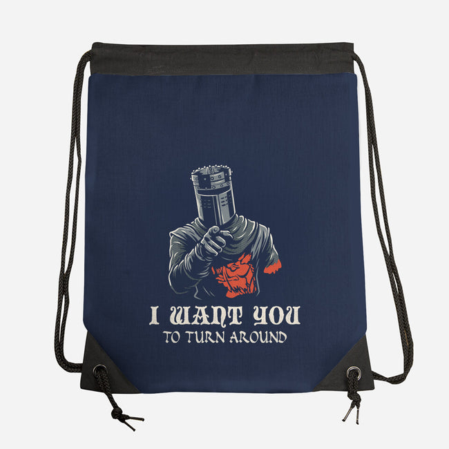 I Want You To Turn Around-None-Drawstring-Bag-Marinho