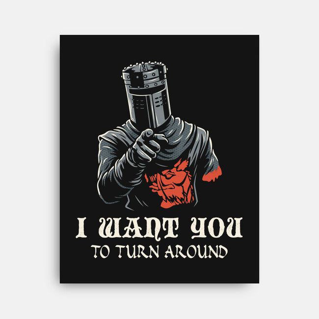 I Want You To Turn Around-None-Stretched-Canvas-Marinho