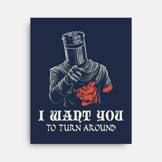 I Want You To Turn Around-None-Stretched-Canvas-Marinho
