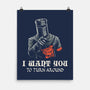 I Want You To Turn Around-None-Matte-Poster-Marinho