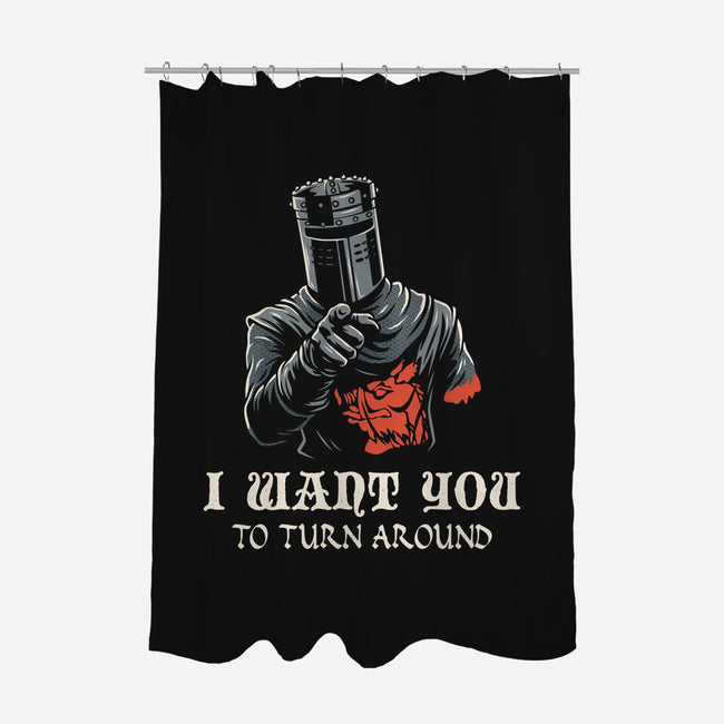 I Want You To Turn Around-None-Polyester-Shower Curtain-Marinho