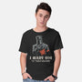 I Want You To Turn Around-Mens-Basic-Tee-Marinho
