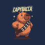 Capybacca-Womens-Fitted-Tee-Marinho