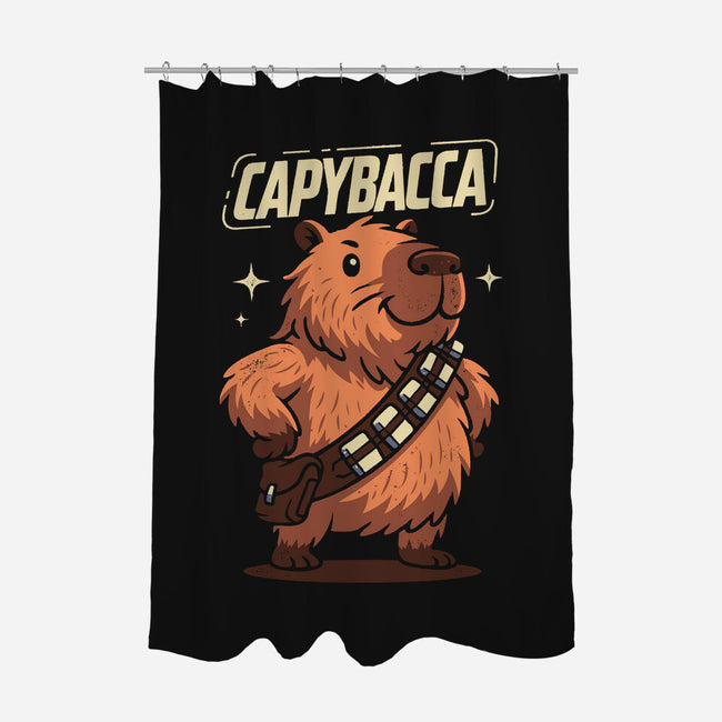 Capybacca-None-Polyester-Shower Curtain-Marinho