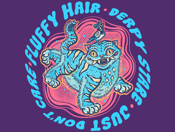 Fluffy Hair Derpy Stare