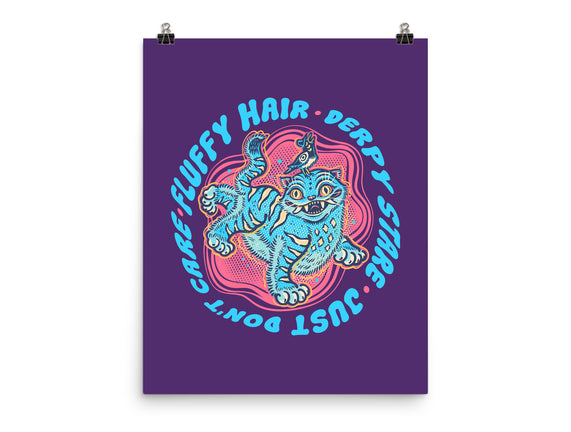 Fluffy Hair Derpy Stare