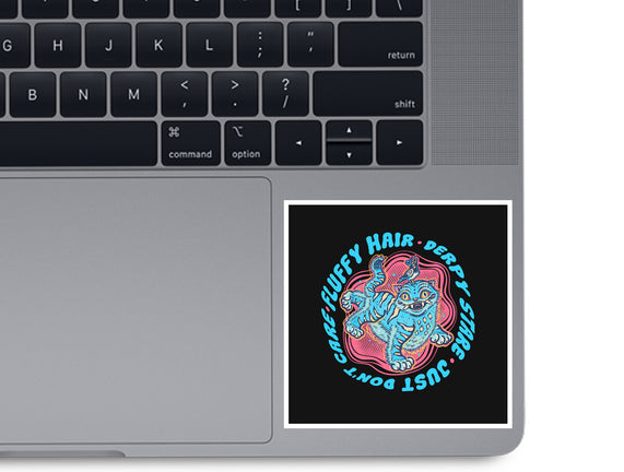 Fluffy Hair Derpy Stare