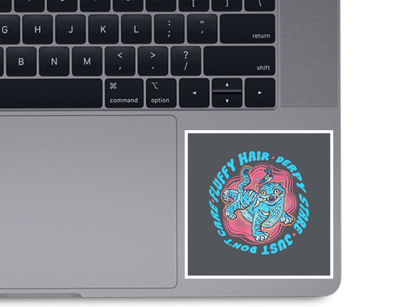 Fluffy Hair Derpy Stare