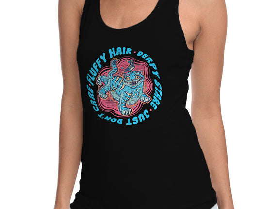 Fluffy Hair Derpy Stare