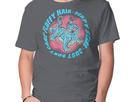 Fluffy Hair Derpy Stare