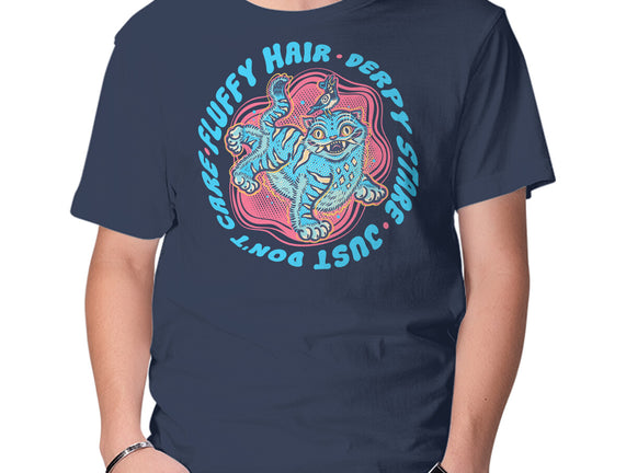 Fluffy Hair Derpy Stare