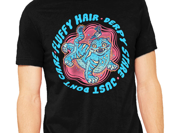 Fluffy Hair Derpy Stare