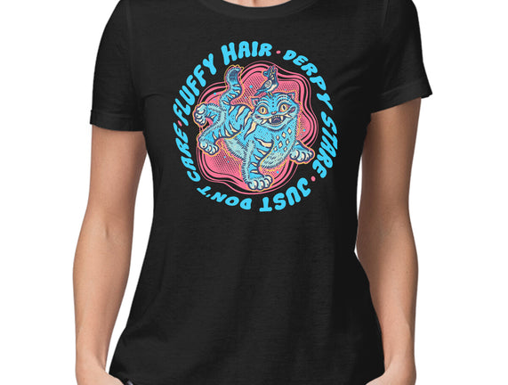 Fluffy Hair Derpy Stare