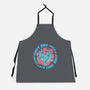 Fluffy Hair Derpy Stare-Unisex-Kitchen-Apron-glitchygorilla