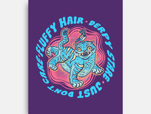 Fluffy Hair Derpy Stare