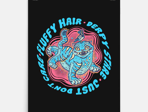 Fluffy Hair Derpy Stare