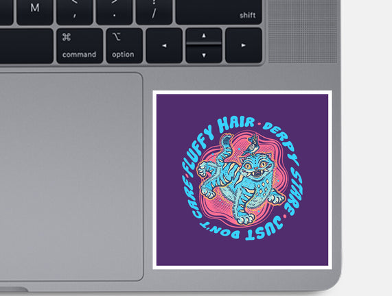 Fluffy Hair Derpy Stare