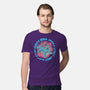 Fluffy Hair Derpy Stare-Mens-Premium-Tee-glitchygorilla
