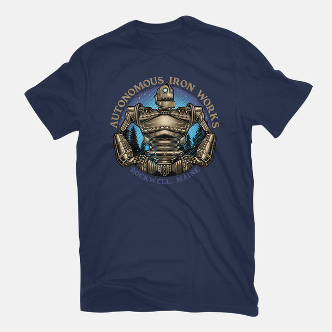 Autonomous Iron Works-Womens-Fitted-Tee-glitchygorilla