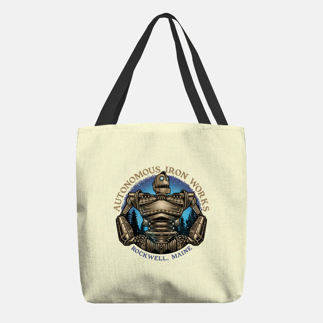 Autonomous Iron Works-None-Basic Tote-Bag-glitchygorilla
