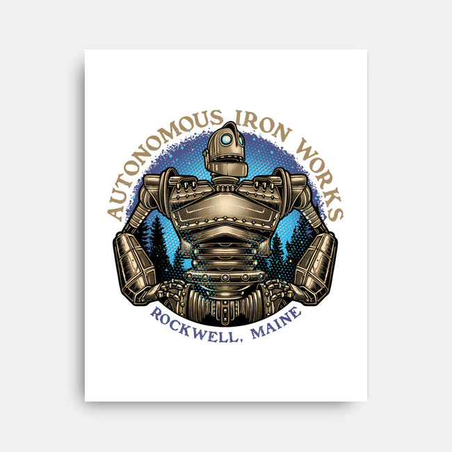 Autonomous Iron Works-None-Stretched-Canvas-glitchygorilla