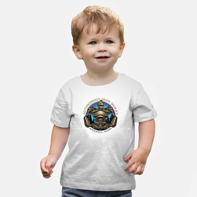 Autonomous Iron Works-Baby-Basic-Tee-glitchygorilla