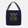 Playing With The Devil-None-Adjustable Tote-Bag-Green Devil
