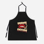 Double Feature-Unisex-Kitchen-Apron-Green Devil