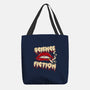 Double Feature-None-Basic Tote-Bag-Green Devil