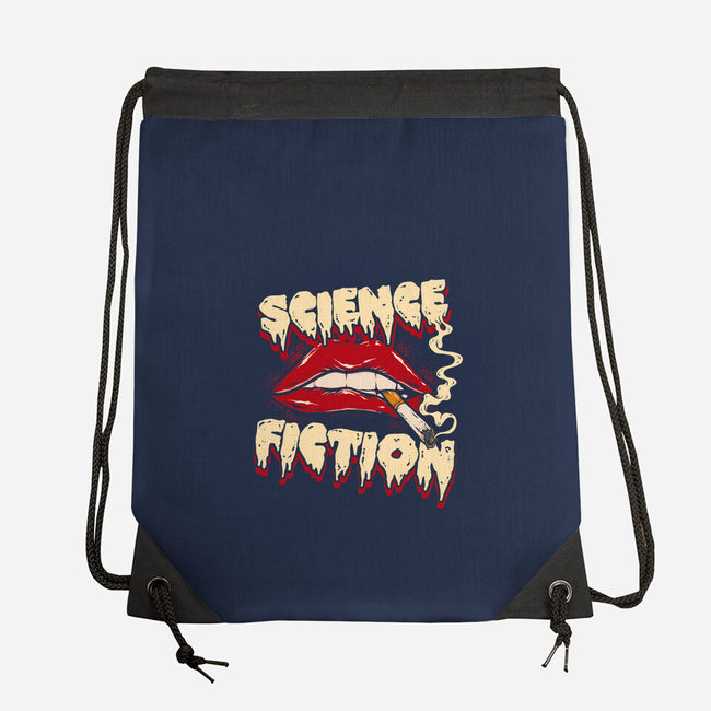 Double Feature-None-Drawstring-Bag-Green Devil