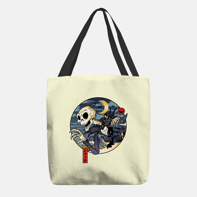Jakkuduro-None-Basic Tote-Bag-demonigote