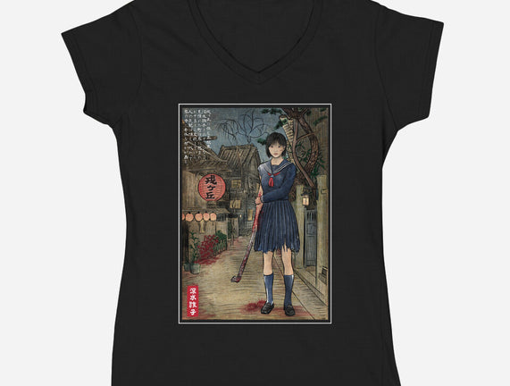 Hinako In Japan Woodblock