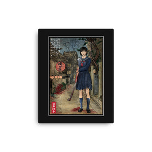 Hinako In Japan Woodblock