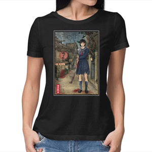 Hinako In Japan Woodblock