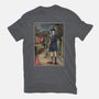 Hinako In Japan Woodblock-Womens-Fitted-Tee-DrMonekers