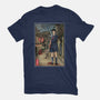 Hinako In Japan Woodblock-Womens-Fitted-Tee-DrMonekers