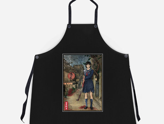 Hinako In Japan Woodblock