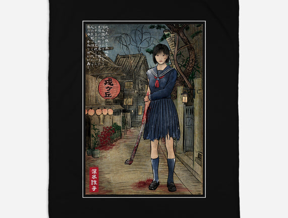 Hinako In Japan Woodblock