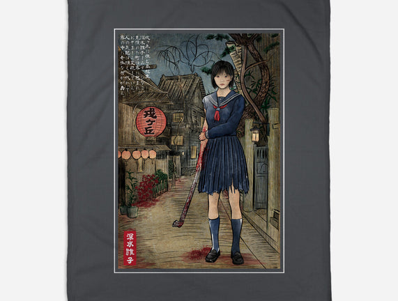 Hinako In Japan Woodblock