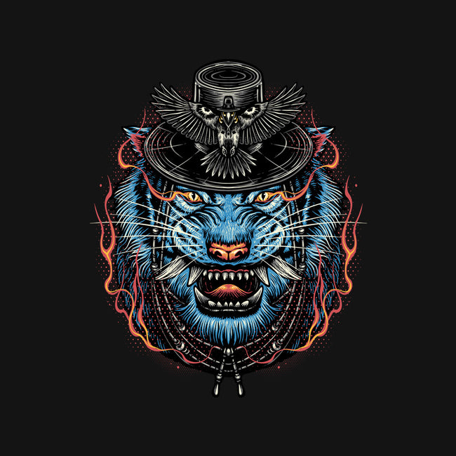 Underworld Tiger-Mens-Long Sleeved-Tee-glitchygorilla