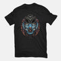 Underworld Tiger-Womens-Basic-Tee-glitchygorilla