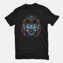 Underworld Tiger-Womens-Fitted-Tee-glitchygorilla