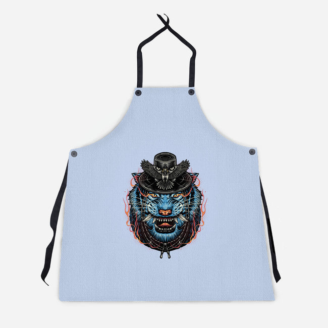 Underworld Tiger-Unisex-Kitchen-Apron-glitchygorilla