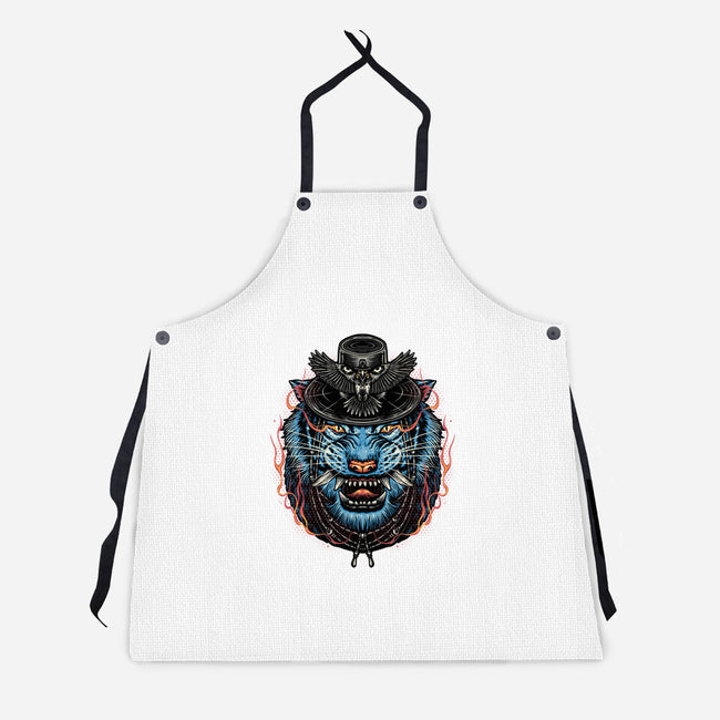 Underworld Tiger-Unisex-Kitchen-Apron-glitchygorilla