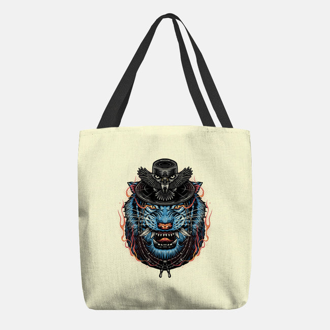 Underworld Tiger-None-Basic Tote-Bag-glitchygorilla