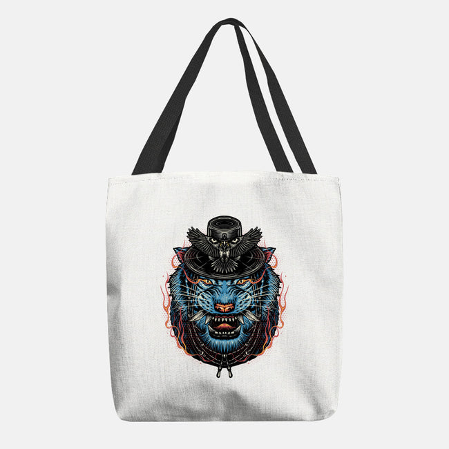 Underworld Tiger-None-Basic Tote-Bag-glitchygorilla
