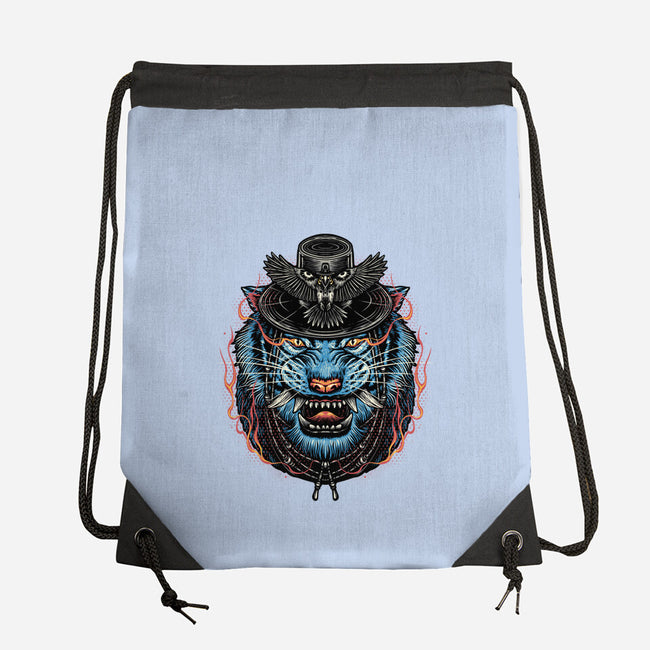Underworld Tiger-None-Drawstring-Bag-glitchygorilla