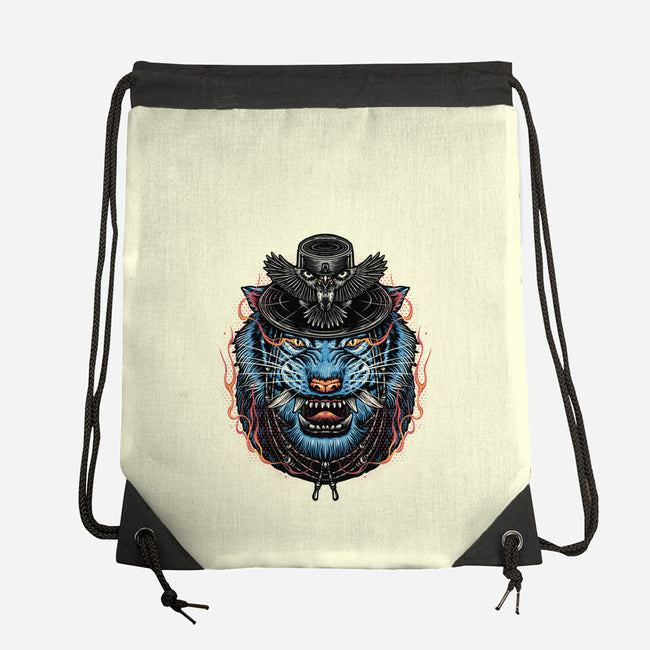 Underworld Tiger-None-Drawstring-Bag-glitchygorilla