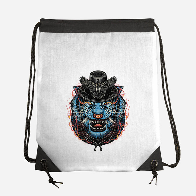 Underworld Tiger-None-Drawstring-Bag-glitchygorilla