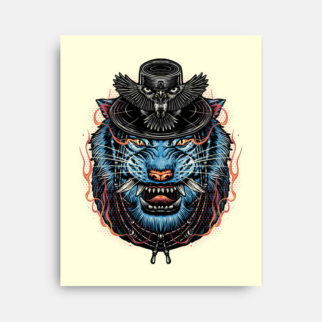 Underworld Tiger-None-Stretched-Canvas-glitchygorilla